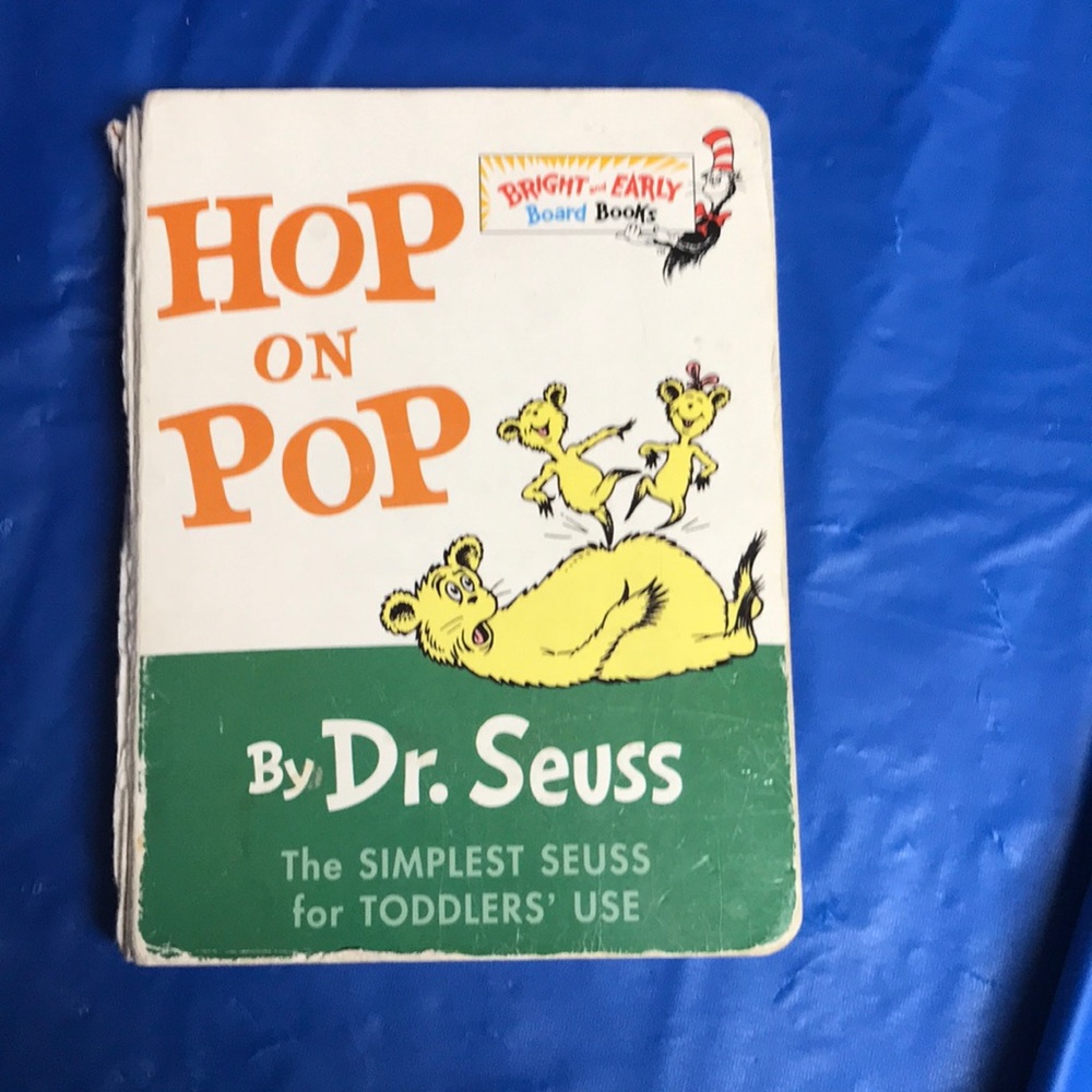 “Hop on Pop” dr. Seuss